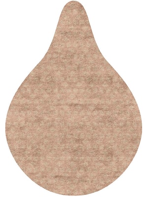 Triquetra Drop Hand Tufted Bamboo Silk custom handmade rug
