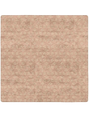 Triquetra Square Hand Tufted Bamboo Silk custom handmade rug