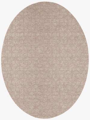 Triquetra Oval Outdoor Recycled Yarn custom handmade rug