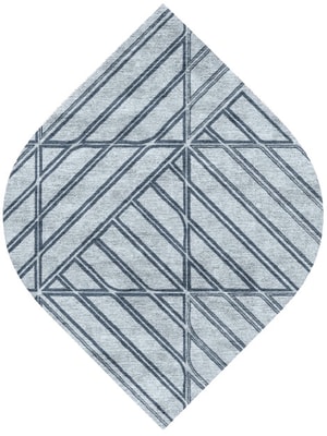 Tui Ogee Hand Knotted Bamboo Silk custom handmade rug