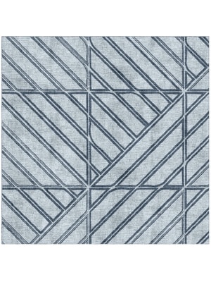 Tui Square Hand Knotted Bamboo Silk custom handmade rug