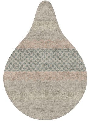 Vandyke Drop Hand Tufted Bamboo Silk custom handmade rug