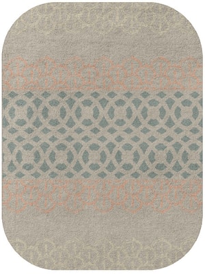 Vandyke Oblong Hand Tufted Pure Wool custom handmade rug