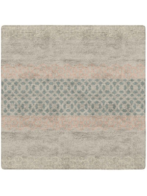 Vandyke Square Hand Tufted Bamboo Silk custom handmade rug