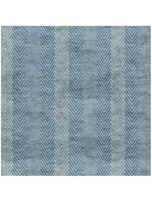 Velocity Square Hand Knotted Bamboo Silk custom handmade rug