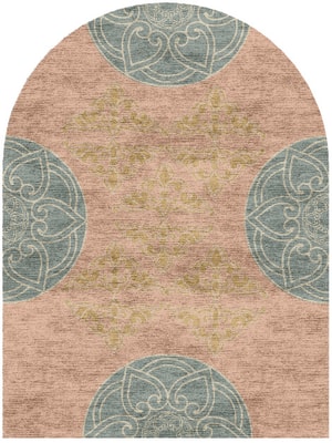 Venice Arch Hand Knotted Bamboo Silk custom handmade rug