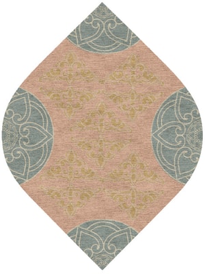 Venice Ogee Hand Knotted Tibetan Wool custom handmade rug