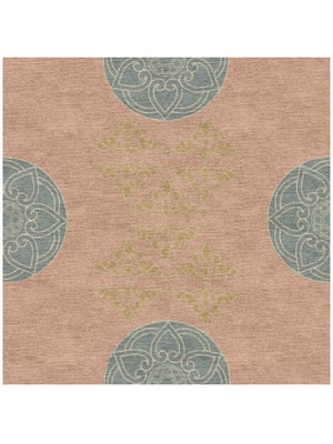 Venice Square Hand Knotted Tibetan Wool custom handmade rug