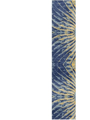 Vennation Runner Hand Knotted Bamboo Silk custom handmade rug