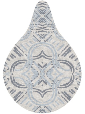 Venus Drop Hand Knotted Tibetan Wool custom handmade rug