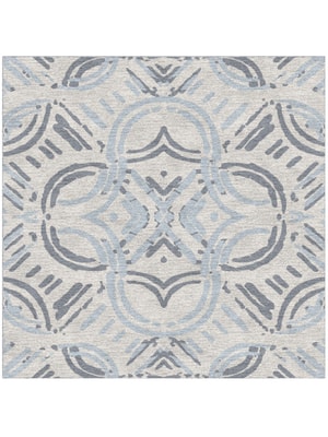 Venus Square Hand Knotted Tibetan Wool custom handmade rug