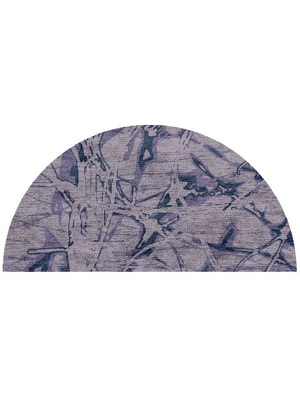 Viere Halfmoon Hand Knotted Bamboo Silk custom handmade rug