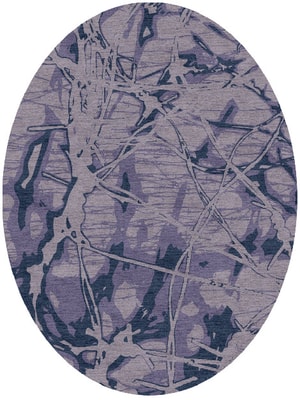 Viere Oval Hand Knotted Tibetan Wool custom handmade rug