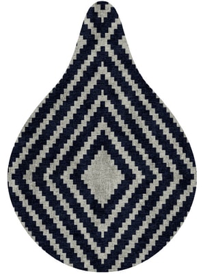 Virgo Drop Hand Knotted Bamboo Silk custom handmade rug