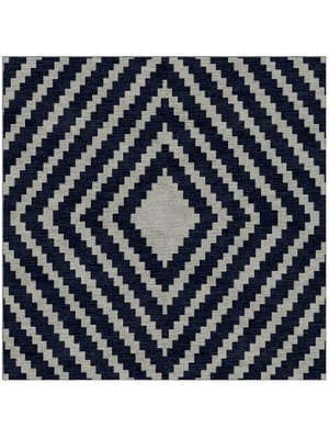 Virgo Square Hand Knotted Tibetan Wool custom handmade rug