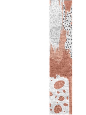 Watersplash Runner Hand Knotted Bamboo Silk custom handmade rug