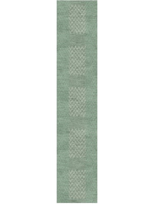 Waveweave Runner Hand Knotted Tibetan Wool custom handmade rug