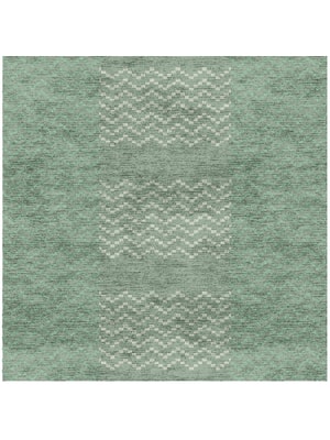 Waveweave Square Hand Knotted Bamboo Silk custom handmade rug