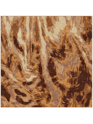 Yak Fur Square Hand Knotted Tibetan Wool custom handmade rug