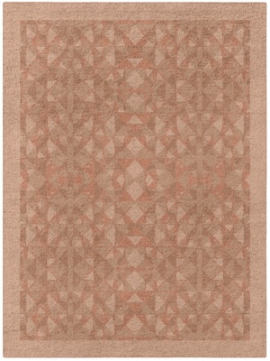 Zellige Rectangle Hand Tufted Pure Wool custom handmade rug