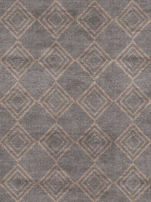 Zircon Rectangle Flatweave Bamboo Silk custom handmade rug