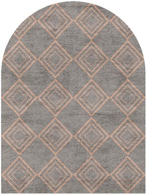 Zircon Arch Hand Tufted Bamboo Silk custom handmade rug