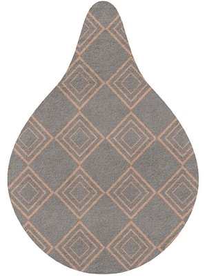 Zircon Drop Hand Tufted Pure Wool custom handmade rug