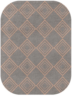Zircon Oblong Hand Tufted Pure Wool custom handmade rug