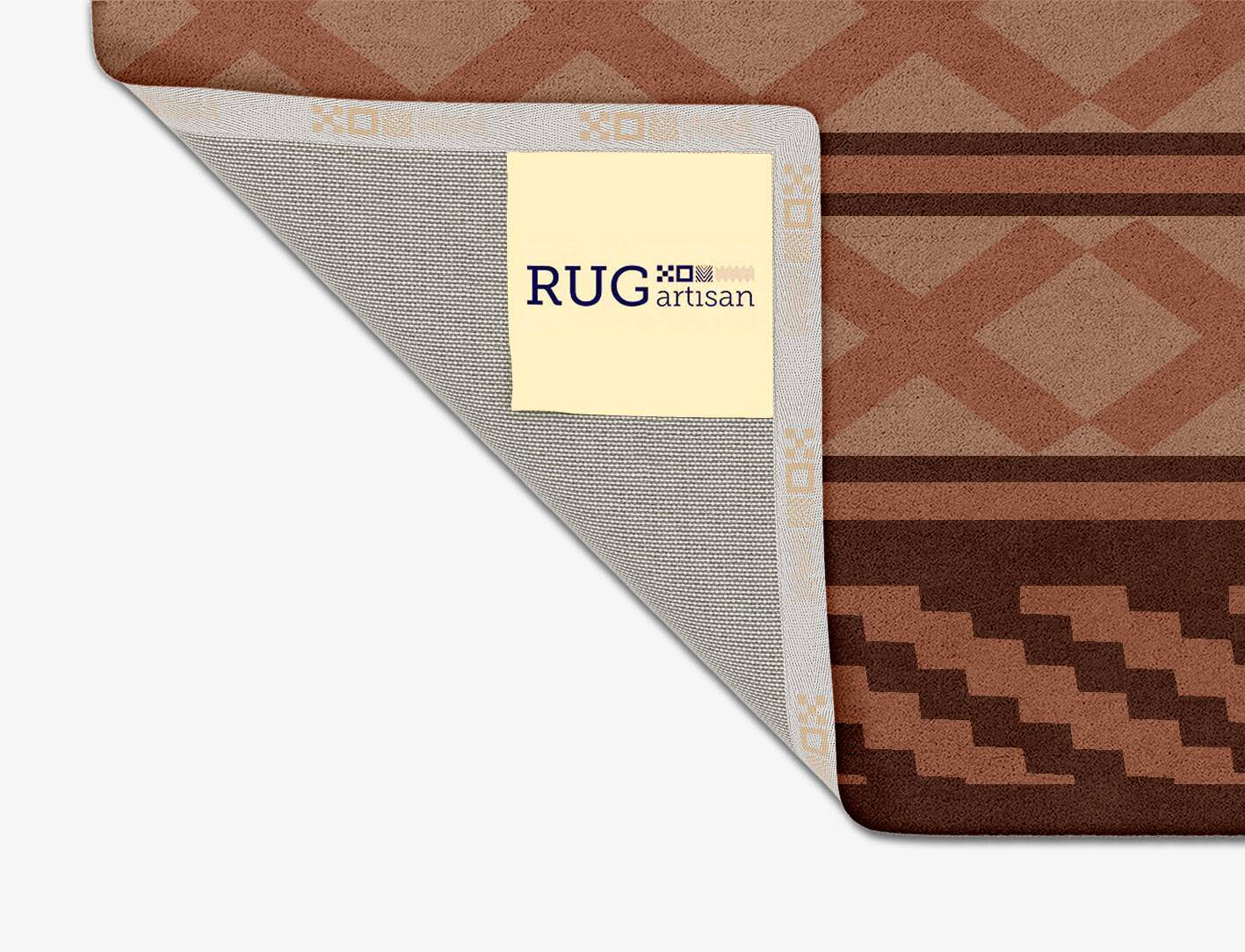 Abacus Geometric Square Hand Tufted Pure Wool Custom Rug by Rug Artisan