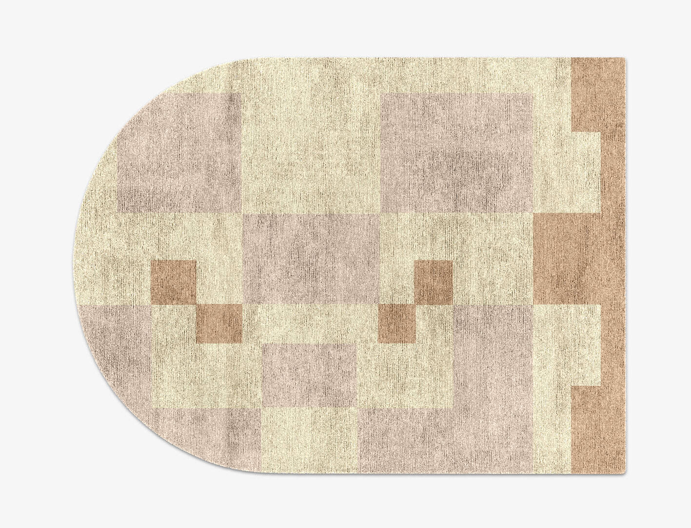 Accumen  Arch Hand Knotted Bamboo Silk Custom Rug by Rug Artisan