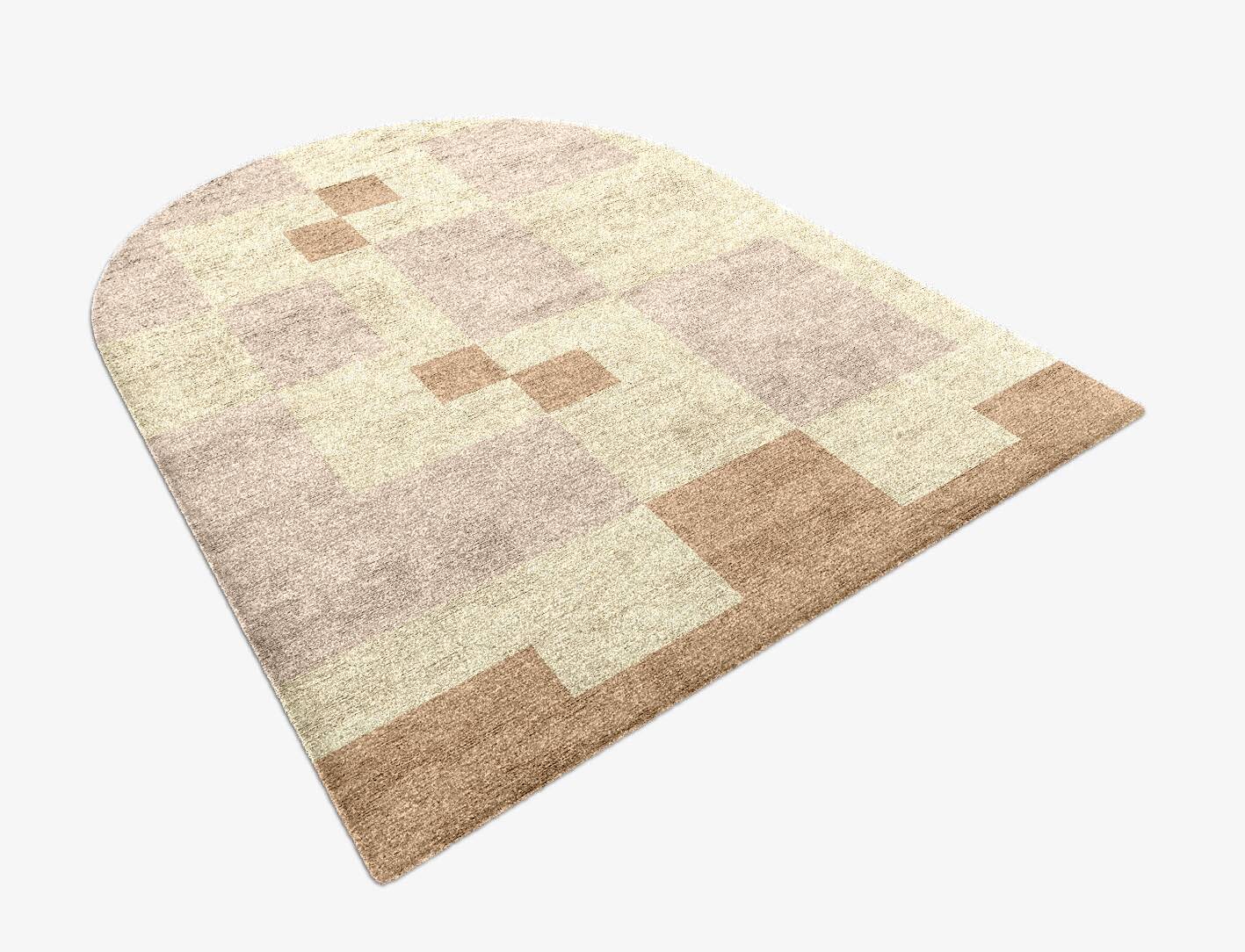 Accumen  Arch Hand Knotted Bamboo Silk Custom Rug by Rug Artisan