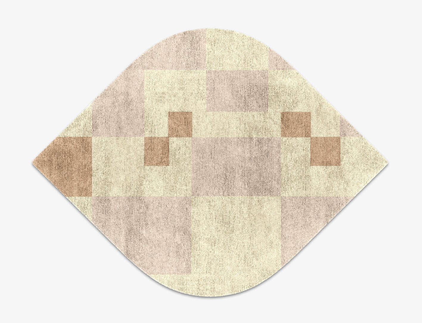 Accumen  Ogee Hand Knotted Bamboo Silk Custom Rug by Rug Artisan
