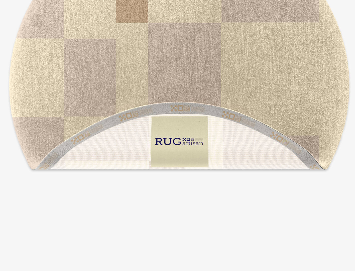 Accumen  Round Hand Knotted Tibetan Wool Custom Rug by Rug Artisan