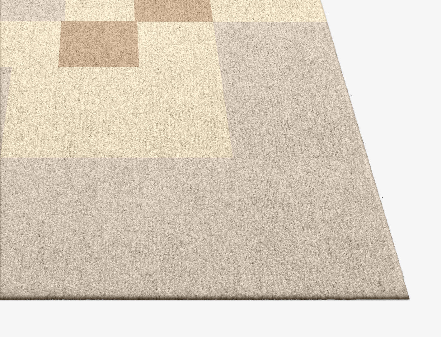Accumen  Square Hand Knotted Tibetan Wool Custom Rug by Rug Artisan