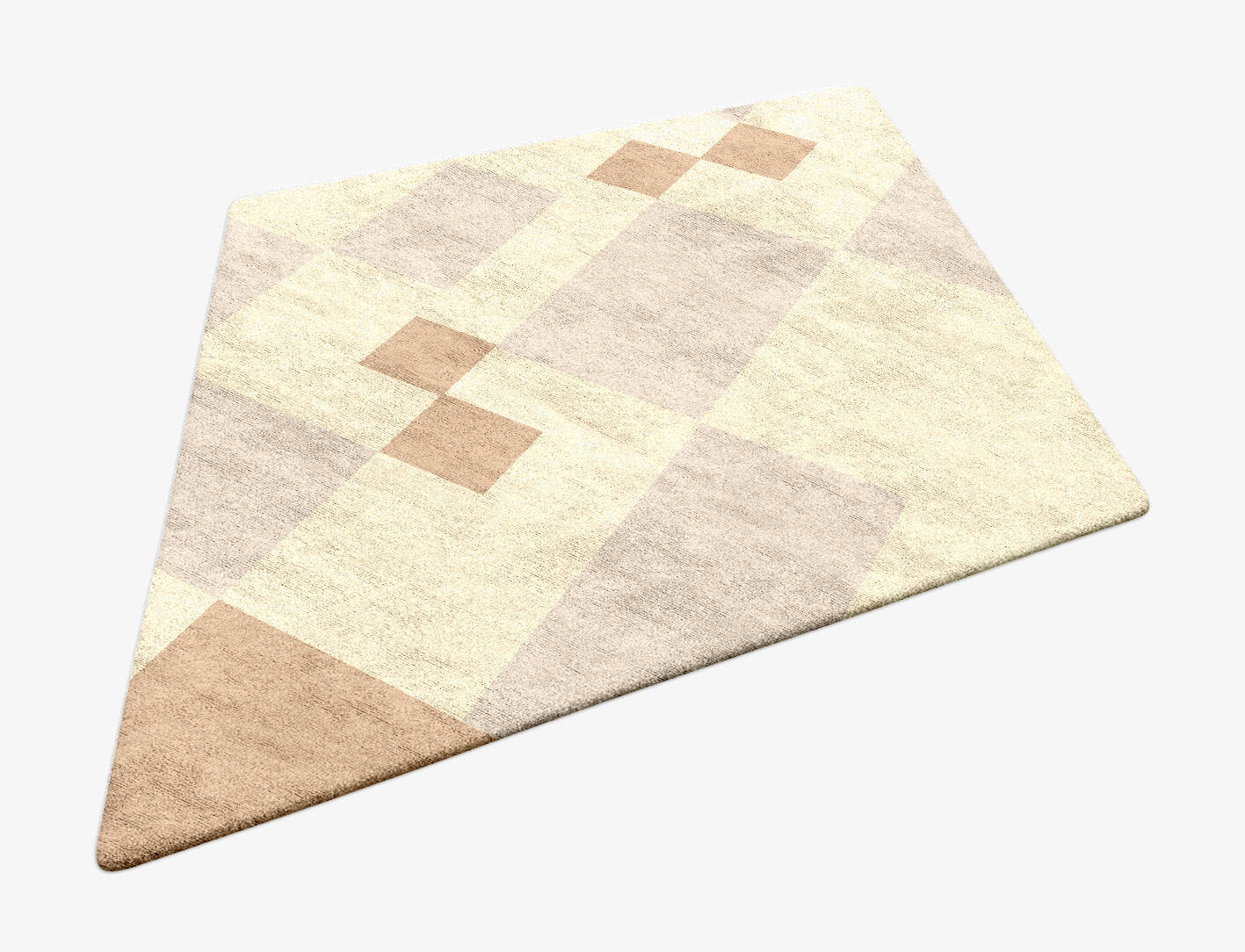 Accumen  Diamond Hand Tufted Bamboo Silk Custom Rug by Rug Artisan