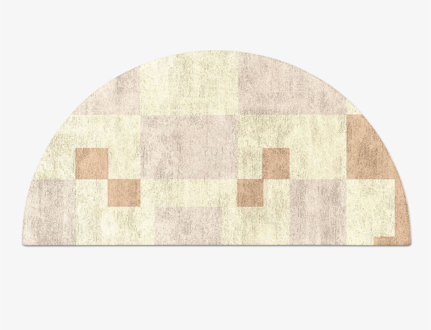 Accumen  Halfmoon Hand Tufted Bamboo Silk Custom Rug by Rug Artisan