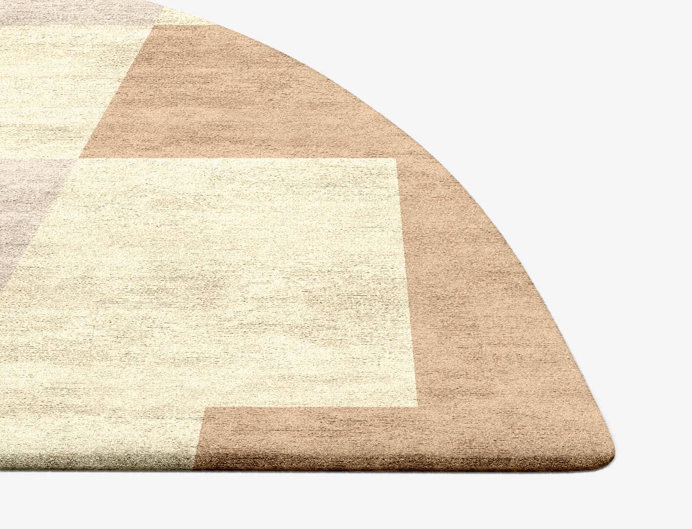 Accumen  Halfmoon Hand Tufted Bamboo Silk Custom Rug by Rug Artisan