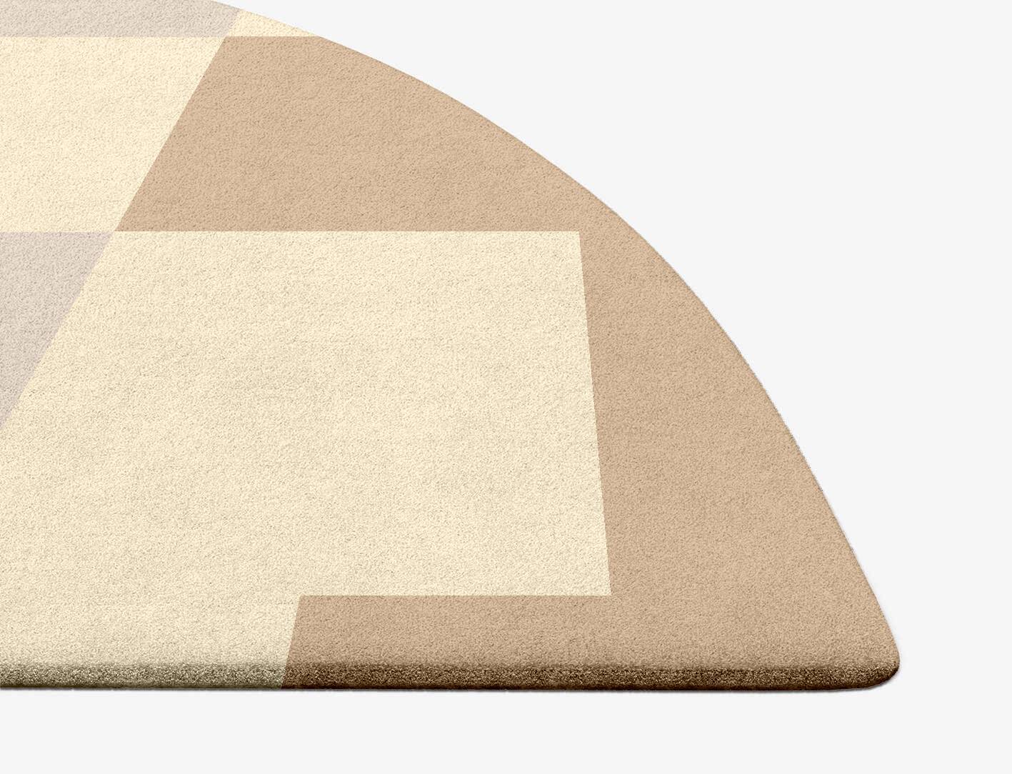Accumen  Halfmoon Hand Tufted Pure Wool Custom Rug by Rug Artisan