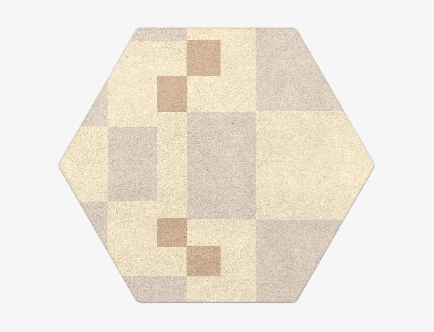 Accumen  Hexagon Hand Tufted Pure Wool Custom Rug by Rug Artisan
