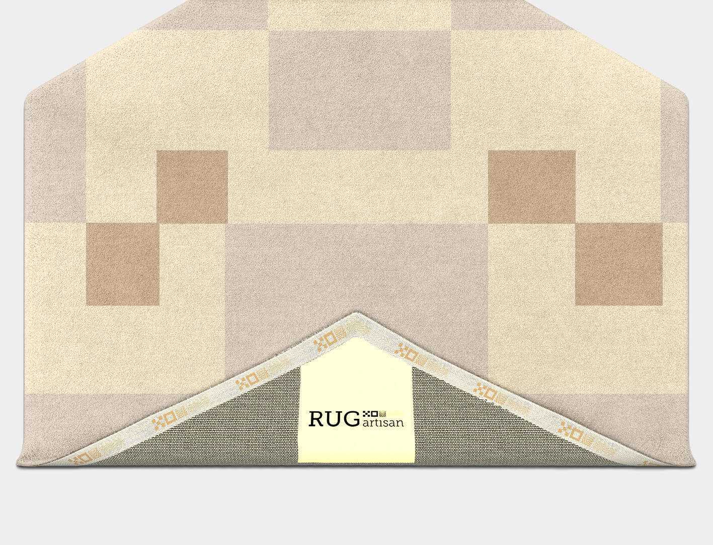 Accumen  Hexagon Hand Tufted Pure Wool Custom Rug by Rug Artisan