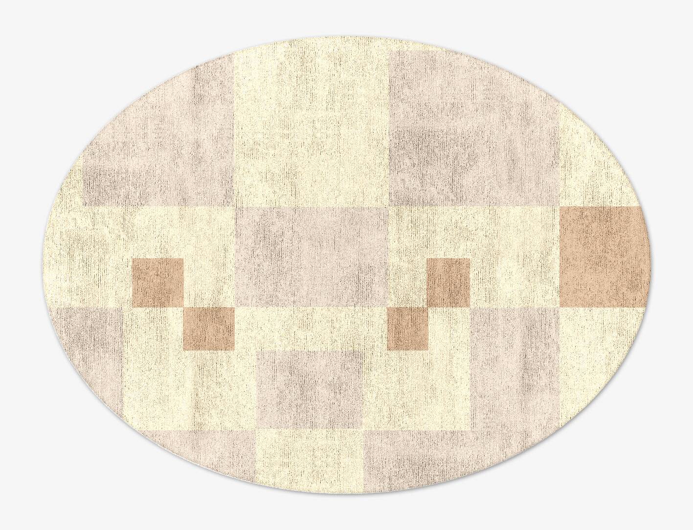 Accumen  Oval Hand Tufted Bamboo Silk Custom Rug by Rug Artisan
