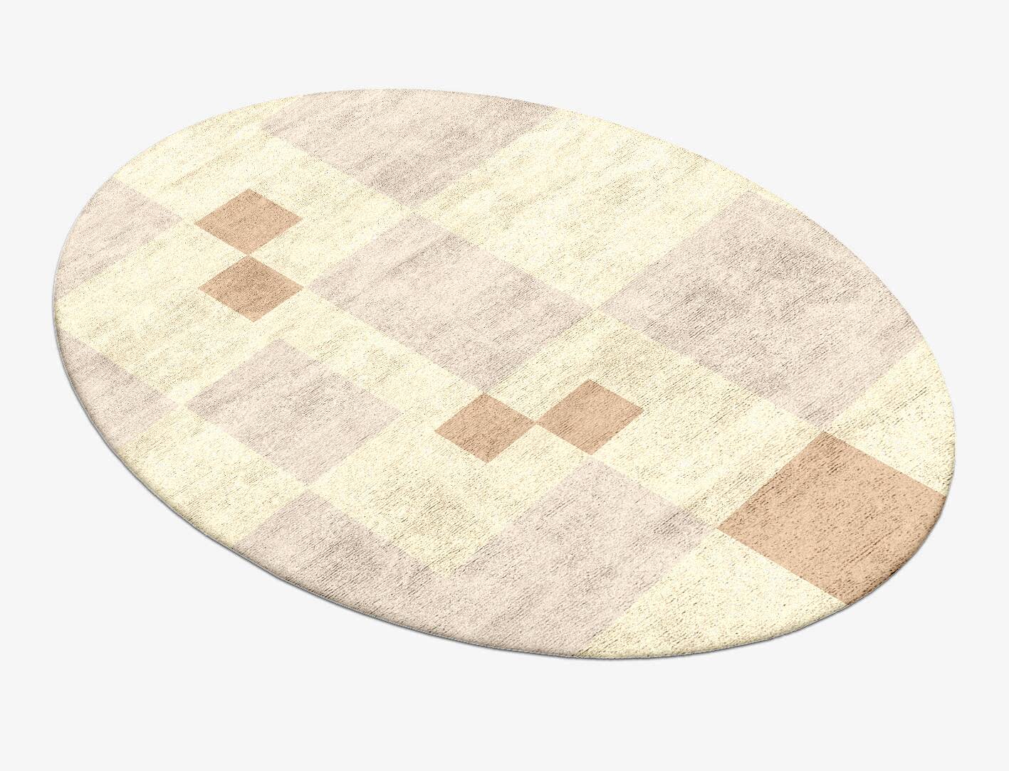 Accumen  Oval Hand Tufted Bamboo Silk Custom Rug by Rug Artisan