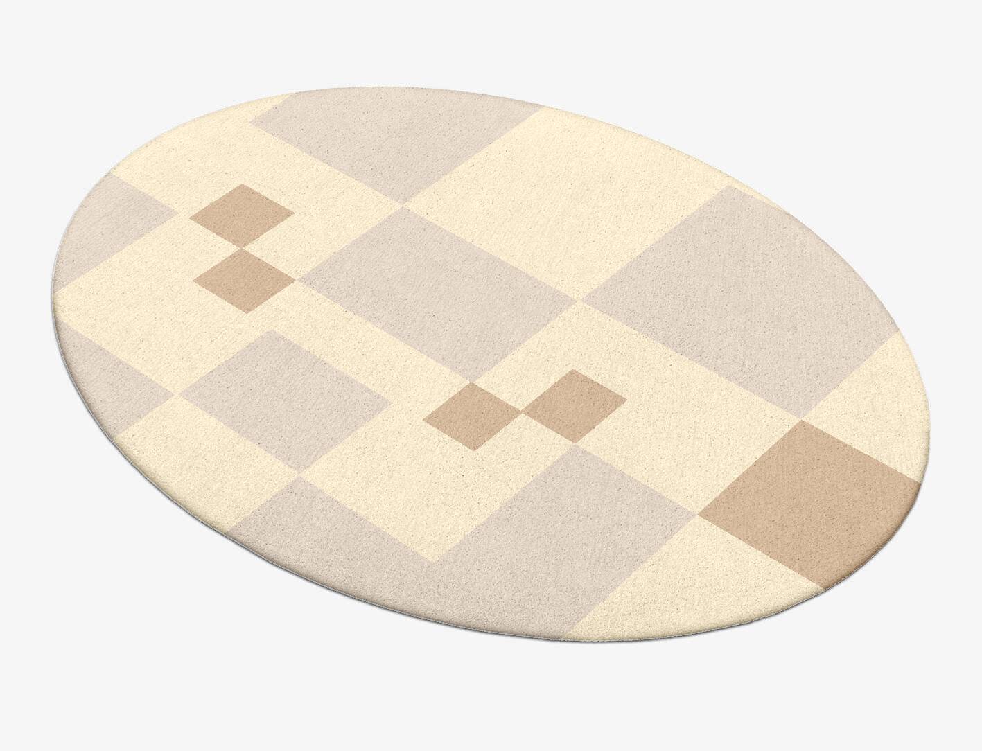 Accumen  Oval Hand Tufted Pure Wool Custom Rug by Rug Artisan
