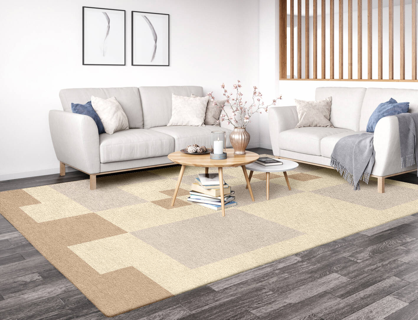 Accumen  Rectangle Hand Tufted Pure Wool Custom Rug by Rug Artisan