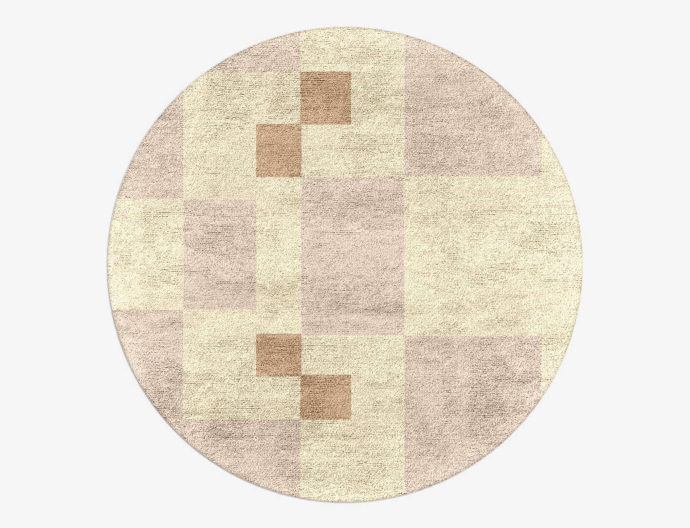 Accumen  Round Hand Tufted Bamboo Silk Custom Rug by Rug Artisan