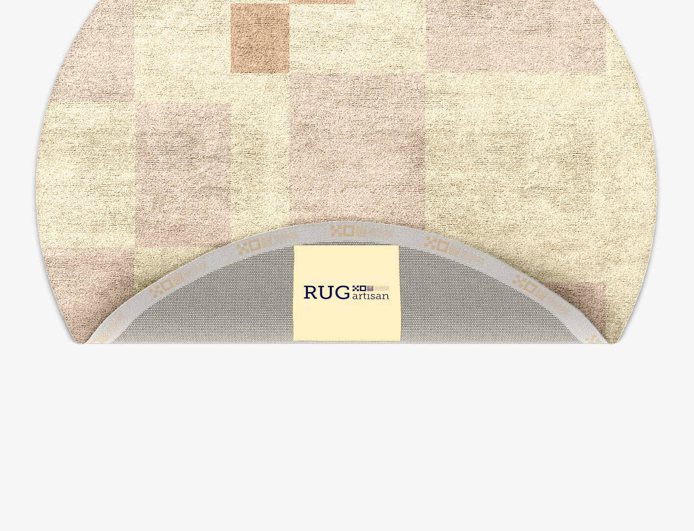 Accumen  Round Hand Tufted Bamboo Silk Custom Rug by Rug Artisan