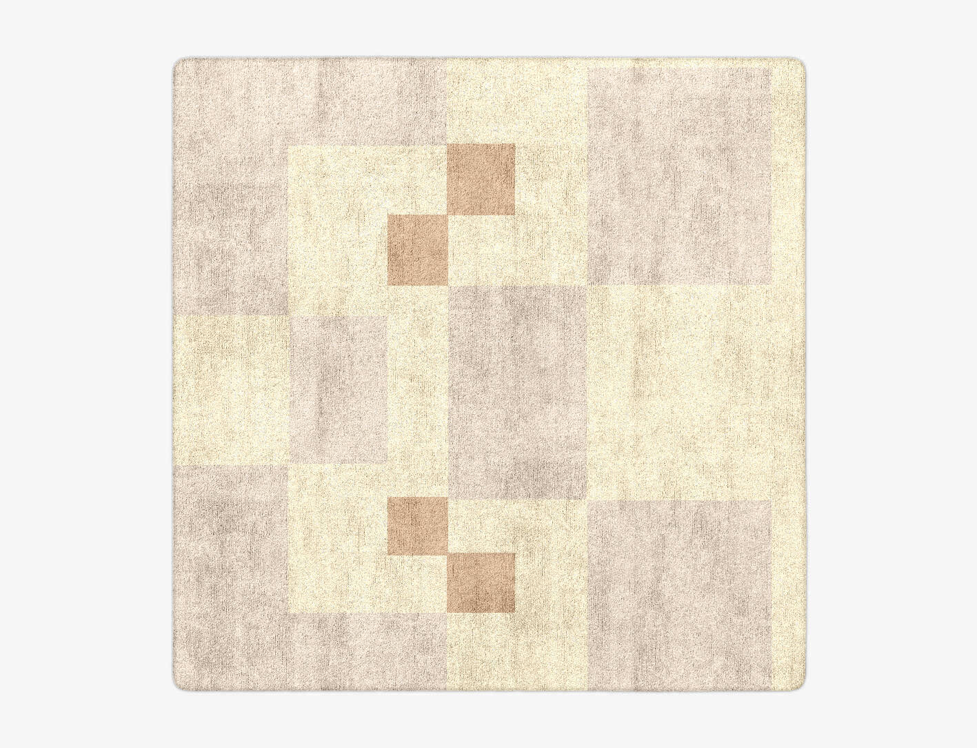 Accumen  Square Hand Tufted Bamboo Silk Custom Rug by Rug Artisan
