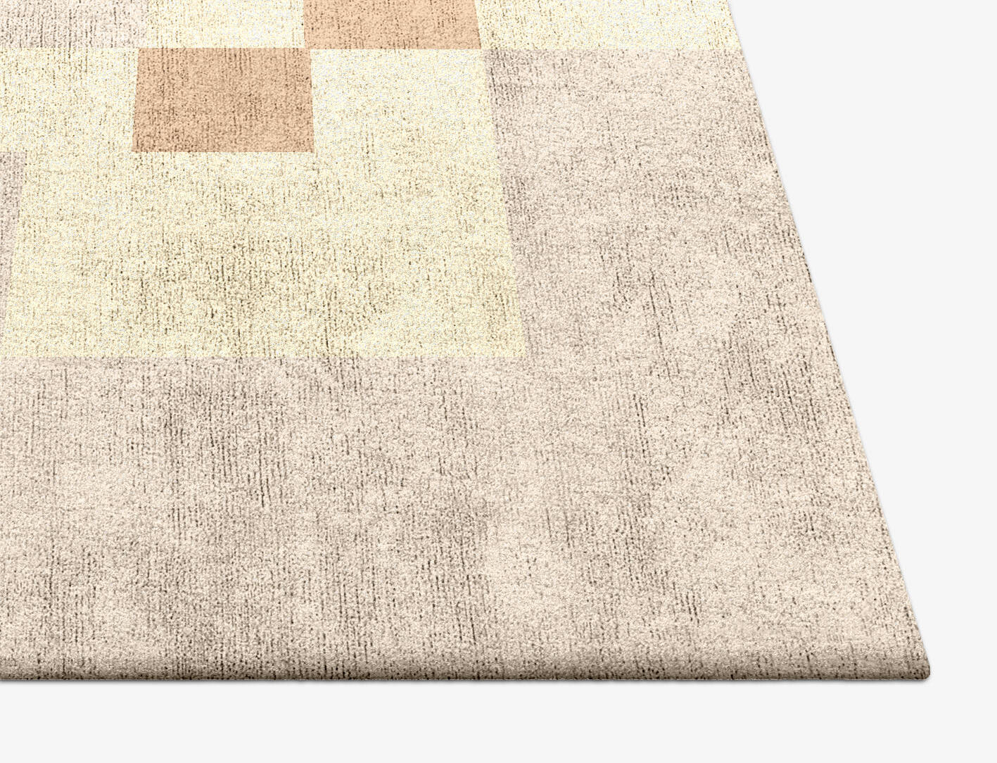 Accumen  Square Hand Tufted Bamboo Silk Custom Rug by Rug Artisan