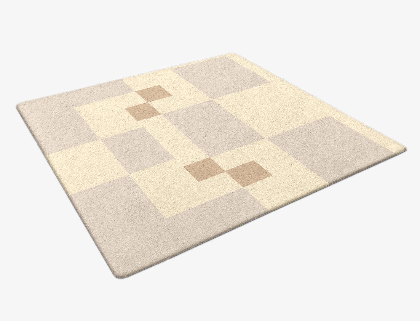 Accumen  Square Hand Tufted Pure Wool Custom Rug by Rug Artisan