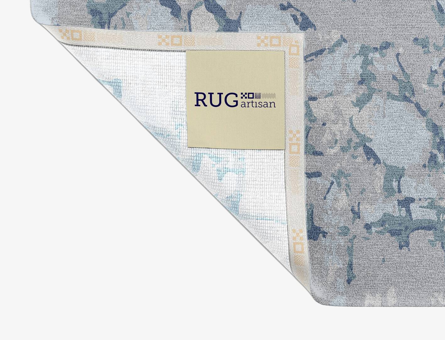 Ace Cerulean Rectangle Hand Knotted Tibetan Wool Custom Rug by Rug Artisan